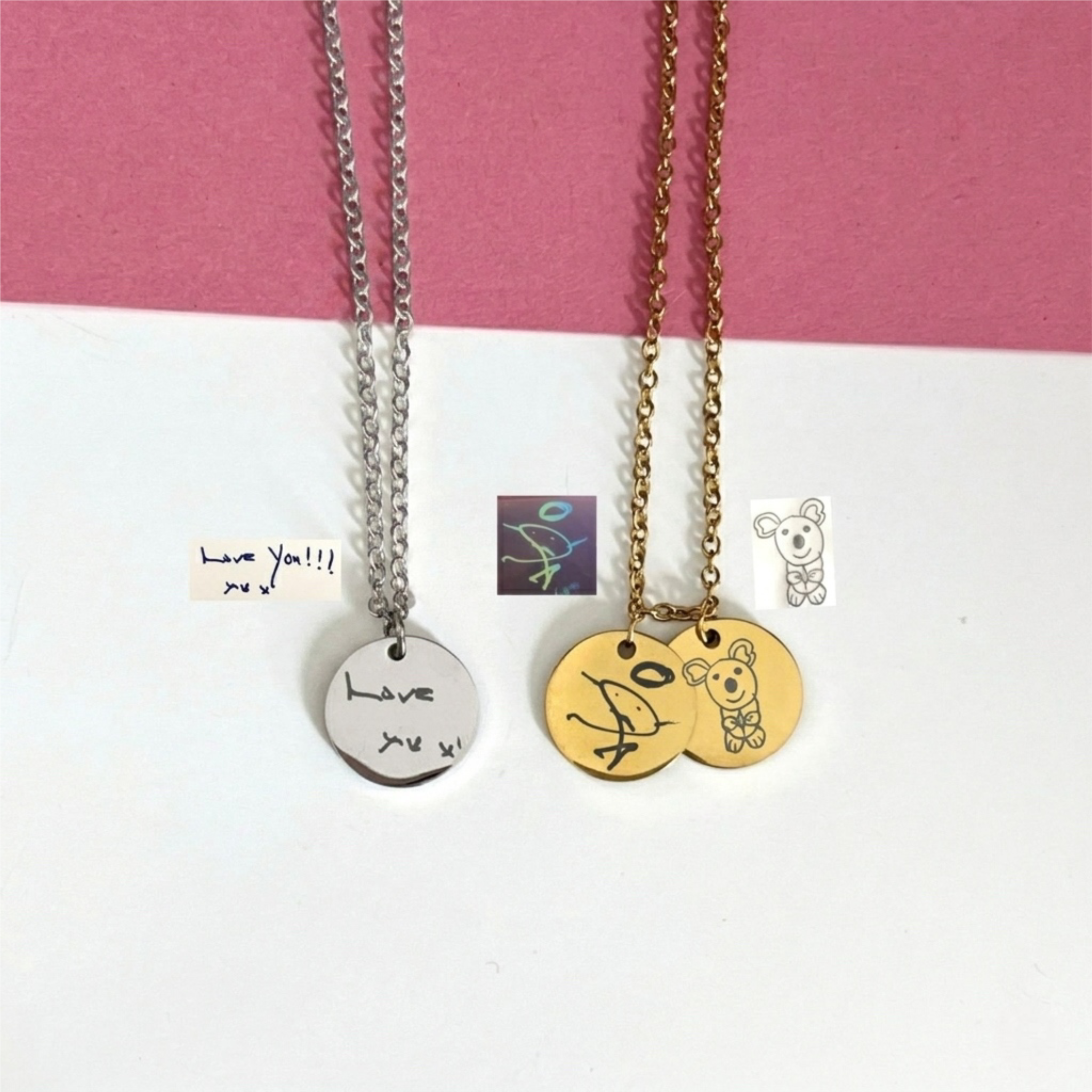 Kid's Drawing Necklace