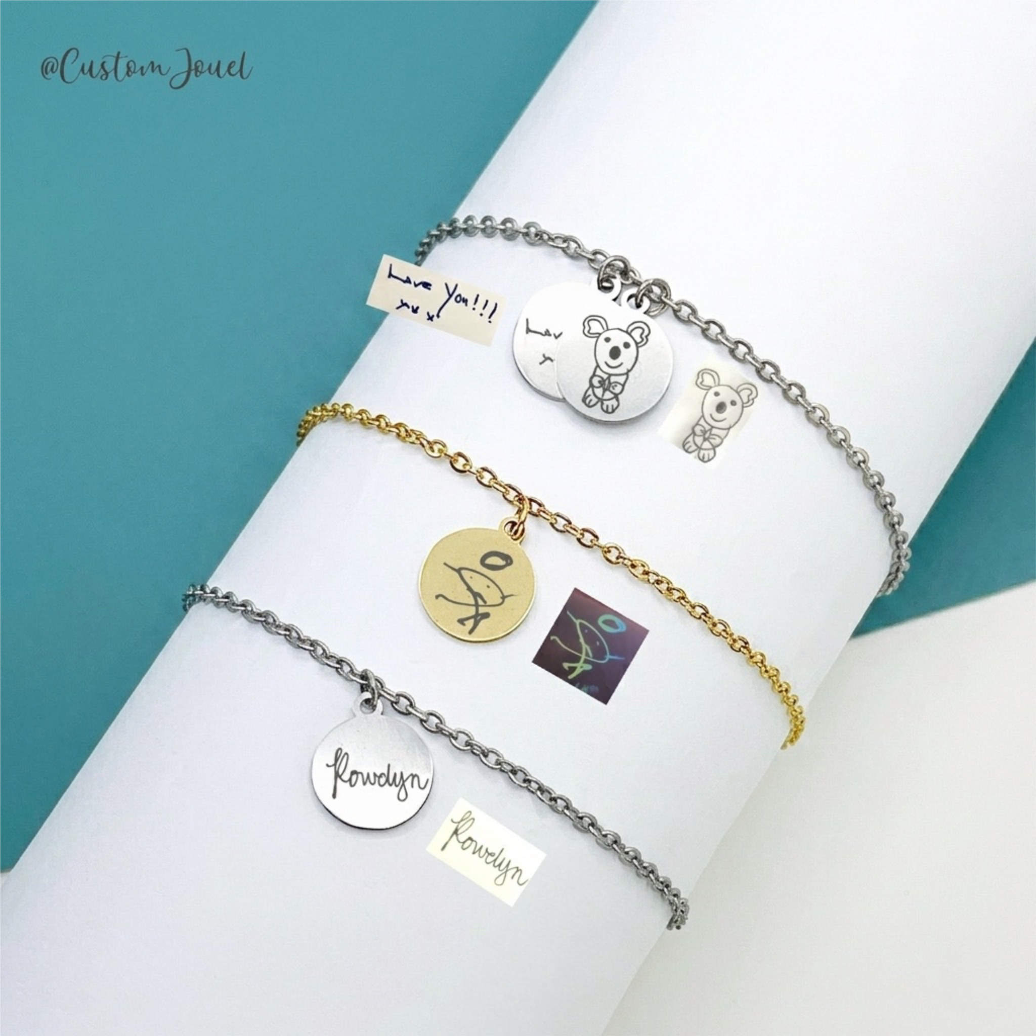 Handwriting Bracelet
