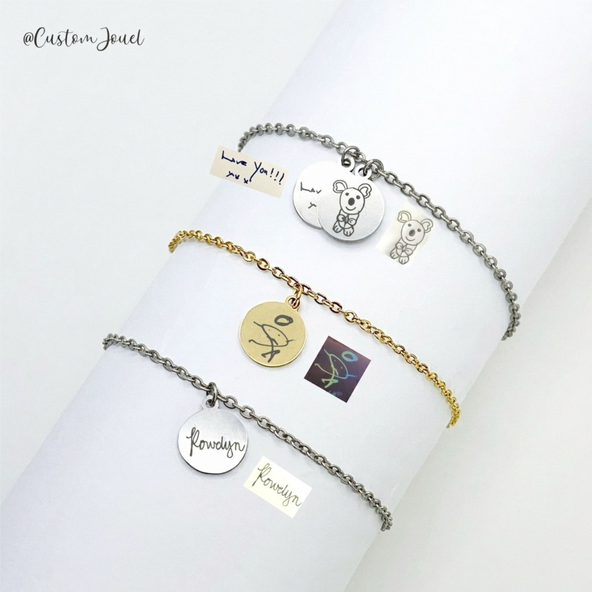 Handwriting Bracelet