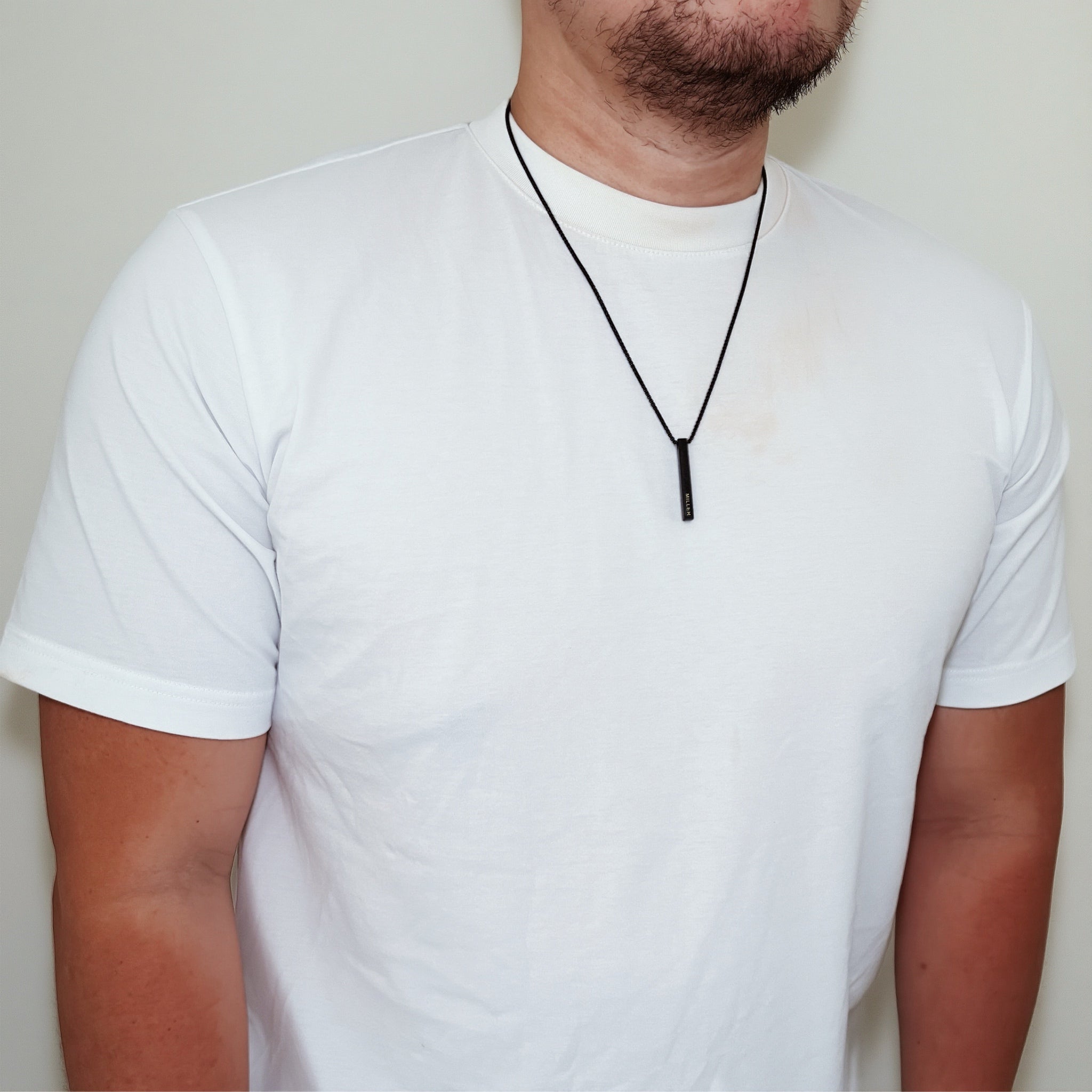 Cusstom Slim 3D Bar Necklace