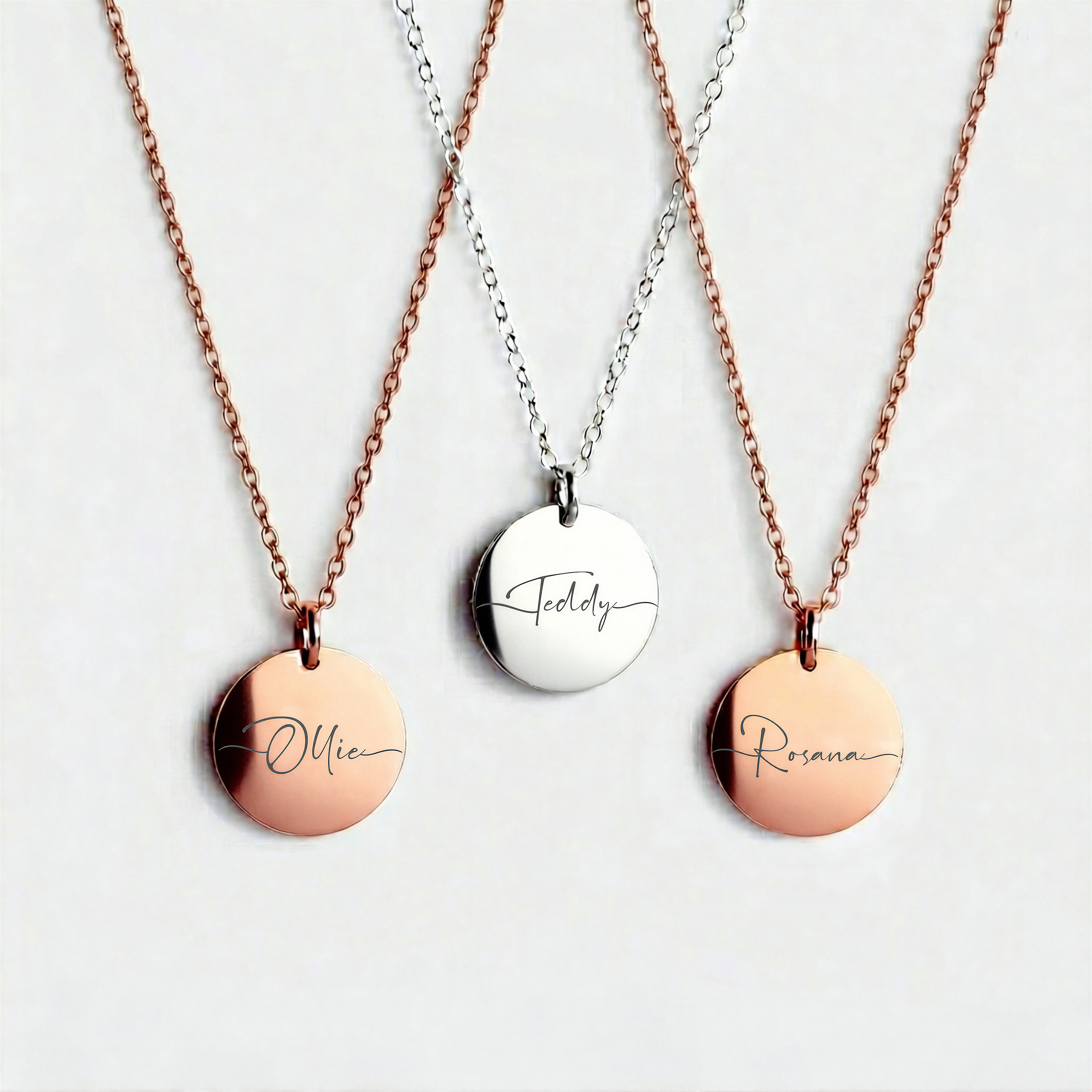 Swirly Name Necklace